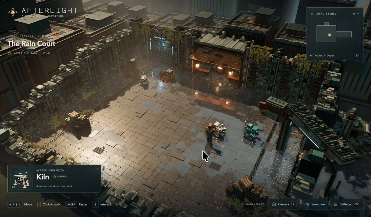 Afterlight：概念图变成 3D 游戏 — 原帖作品画面 / 视频缩略图