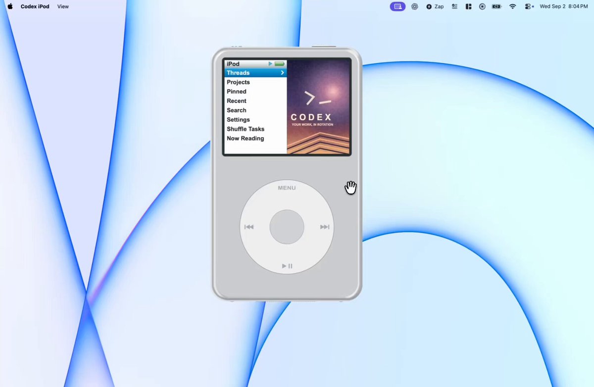 3D iPod：让实体隐喻承载应用交互 — 原帖作品画面 / 视频缩略图